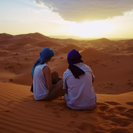 Hotel Merzouga Traditional Tents With Heating Exterior foto